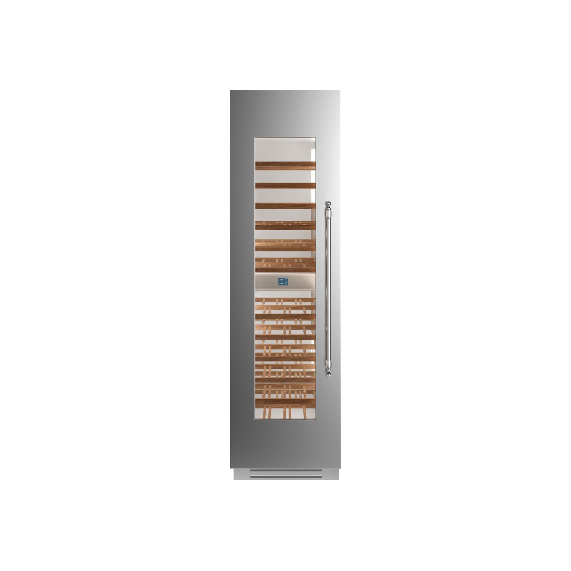 Bertazzoni 24" Stainless Steel Built-in Wine Cellar Column With Left Swing Door