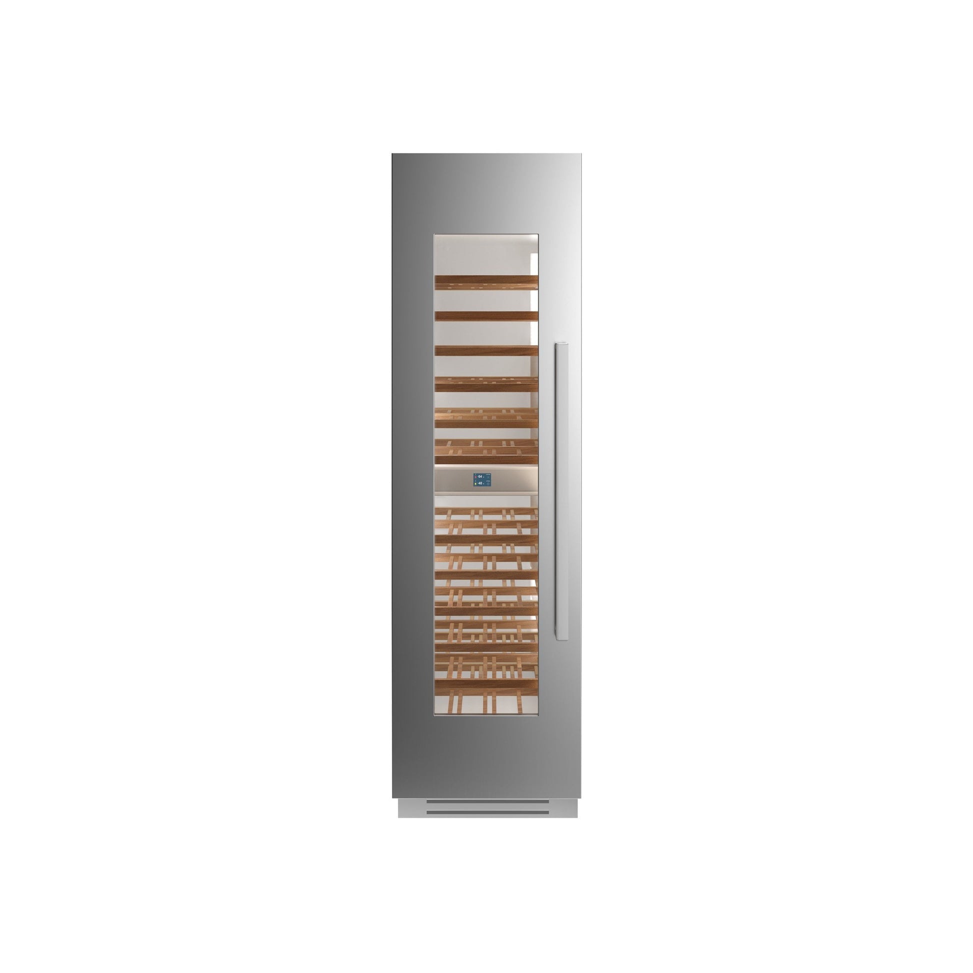 Bertazzoni 24" Stainless Steel Built-in Wine Cellar Column With Left Swing Door