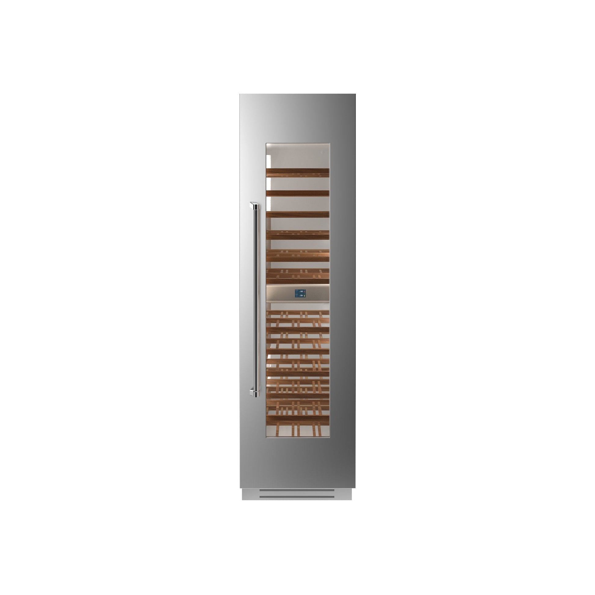 Bertazzoni 24" Stainless Steel Built-in Wine Cellar Column With Right Swing Door