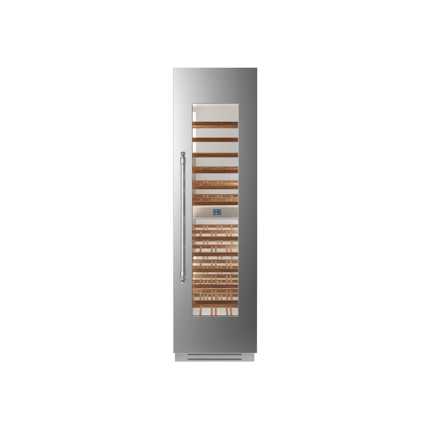 Bertazzoni 24" Stainless Steel Built-in Wine Cellar Column With Right Swing Door