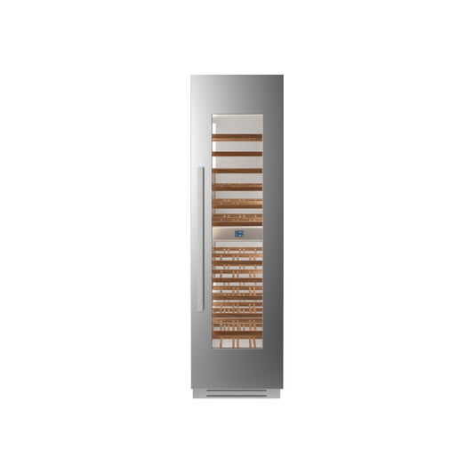 Bertazzoni 24" Stainless Steel Built-in Wine Cellar Column With Right Swing Door