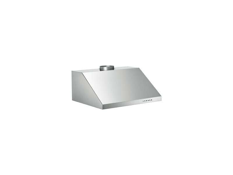 Bertazzoni 24" Stainless Steel Wall Mount Canopy Hood With 600 CFM Motor