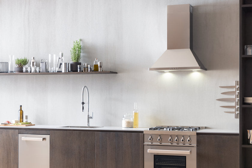 Bertazzoni 24" Stainless Steel Wall Mount Chimney Hood With 600 CFM Motor