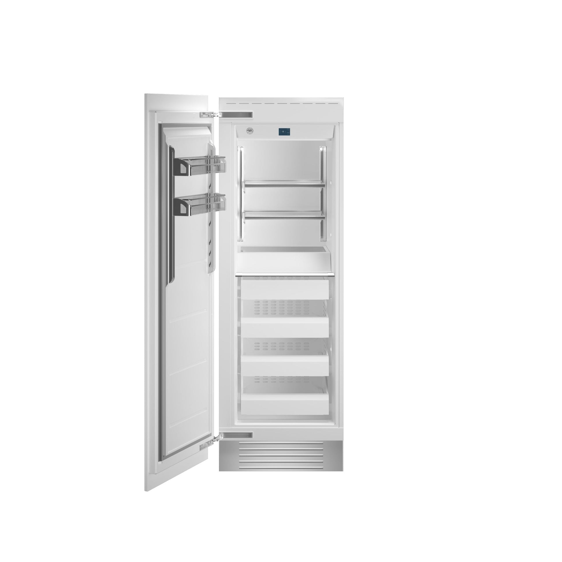 Bertazzoni 30" 16.8 Cu.Ft. Panel Ready Built-in Freezer Column With Automatic Ice Maker and Left Swing Door