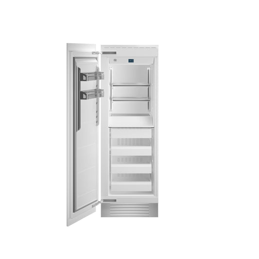 Bertazzoni 30" 16.8 Cu.Ft. Panel Ready Built-in Freezer Column With Automatic Ice Maker and Left Swing Door