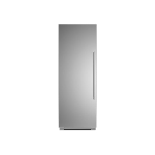 Bertazzoni 30" 16.8 Cu.Ft. Stainless Steel Built-in Freezer Column With Automatic Ice Maker and Left Swing Door