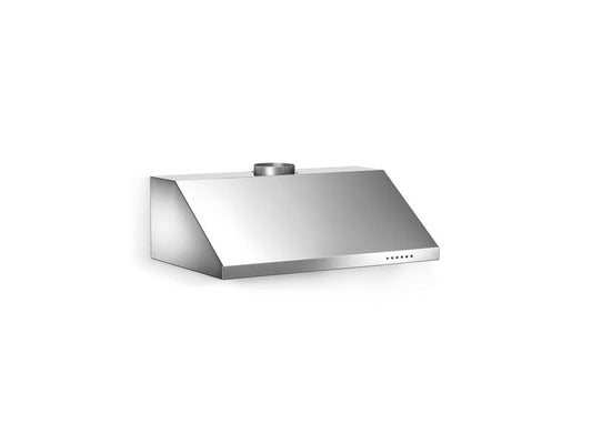 Bertazzoni 30" Stainless Steel Wall Mount Canopy Hood With 600 CFM Motor