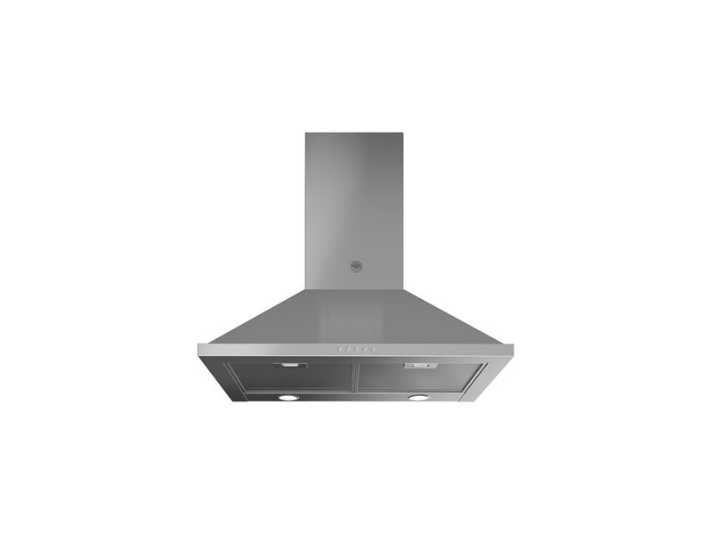 Bertazzoni 30" Stainless Steel Wall Mount Chimney Hood With 600 CFM Motor