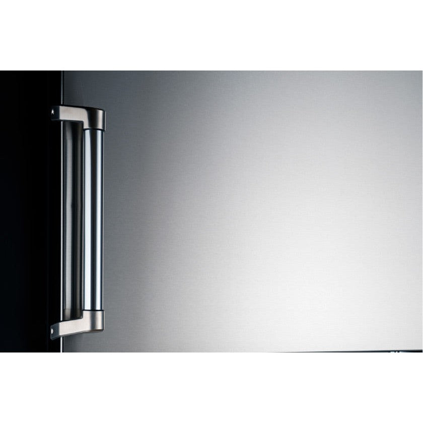 Bertazzoni 31" 17.1 Cu.Ft. Stainless Steel Freestanding Bottom Mount Refrigerator With Automatic Ice Maker and Reversible Door