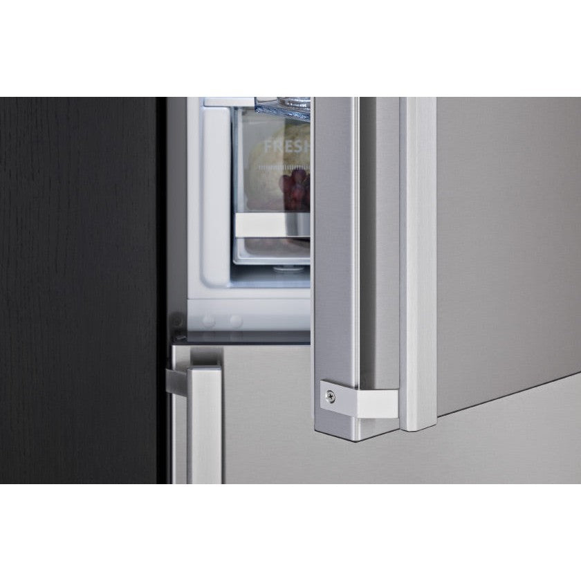 Bertazzoni 31" 17.1 Cu.Ft. Stainless Steel Freestanding Bottom Mount Refrigerator With Automatic Ice Maker and Reversible Door