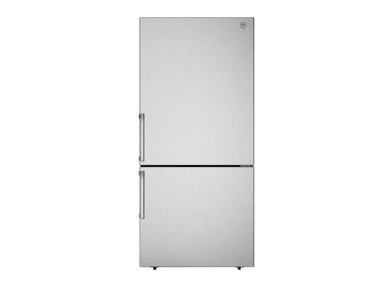 Bertazzoni 31" 17.1 Cu.Ft. Stainless Steel Freestanding Bottom Mount Refrigerator With Reversible Door