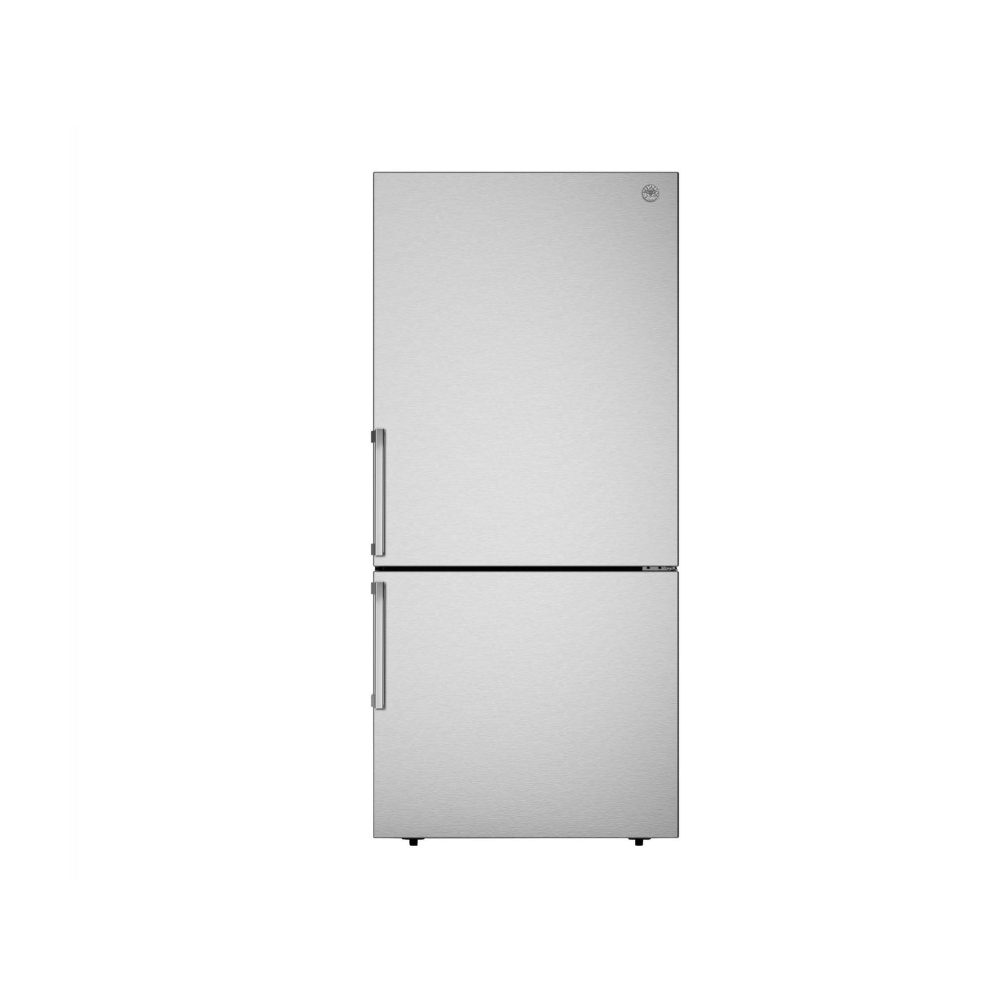 Bertazzoni 31" 17.1 Cu.Ft. Stainless Steel Freestanding Bottom Mount Refrigerator With Reversible Door