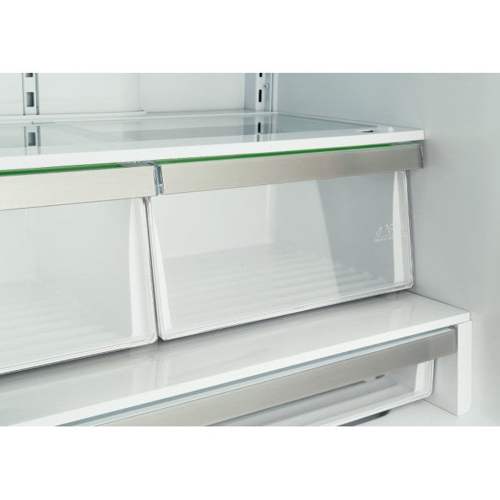 Bertazzoni 36" 22.5 Cu.Ft. Stainless Steel Freestanding French Door Refrigerator With Automatic Ice Maker