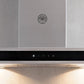 Bertazzoni 36" Stainless Steel Glass Front Wall Mount Hood With 600 CFM Motor
