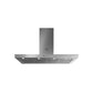 Bertazzoni 48" Stainless Steel T-Shape Wall Mount Hood With 600 CFM Motor