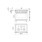 Bertazzoni Heritage Series 36" 6 Brass Burners Nero Matt All Gas Range With 5.9 Cu.Ft. Oven