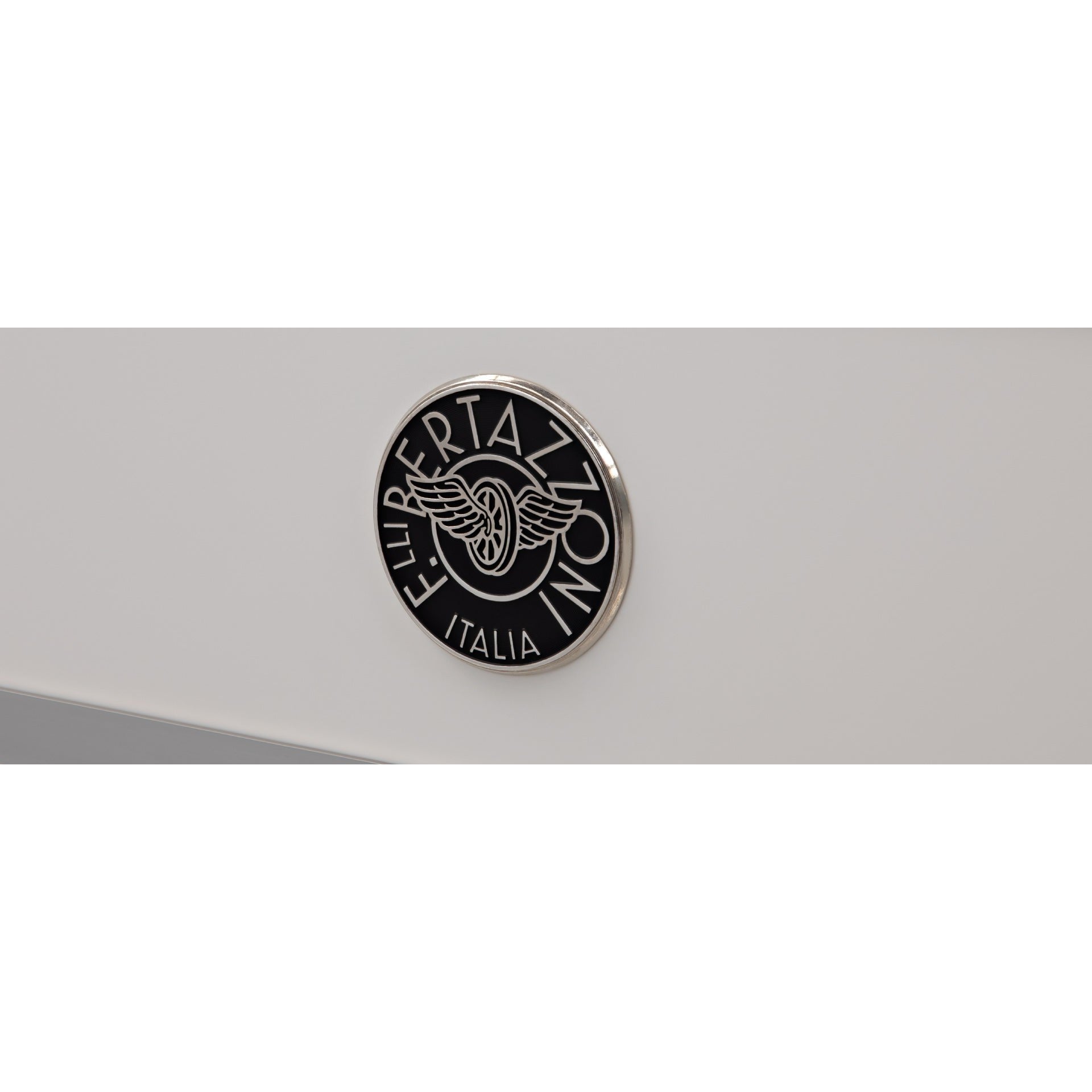 Bertazzoni Heritage Series 48" 6 Brass Burners Avorio All Gas Range With 7.1 Cu.Ft. Double Oven and Electric Griddle