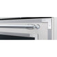 Bertazzoni Heritage Series 48" 6 Brass Burners Nero Matt Dual Fuel Range With 7 Cu.Ft. Electric Self-Clean Double Oven and Griddle