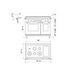 Bertazzoni Heritage Series 48" 6 Brass Burners Nero Matt Dual Fuel Range With 7 Cu.Ft. Electric Self-Clean Double Oven and Griddle