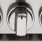 Bertazzoni Master Series 24" 4 Aluminum Burners Nero Matt Freestanding Propane Gas Range With 2.4 Cu.Ft. Oven