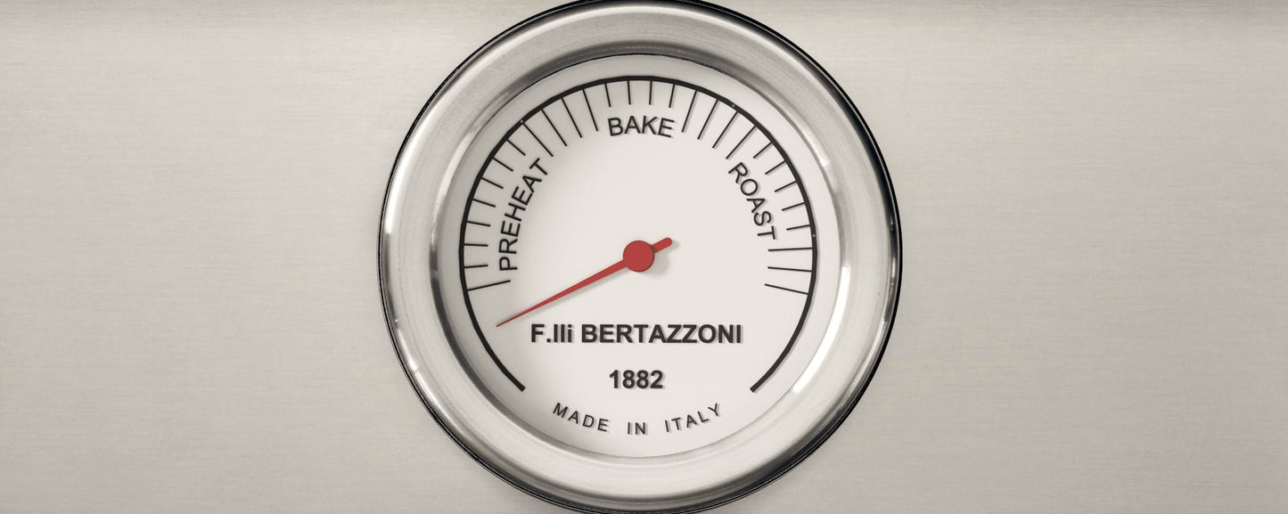 Bertazzoni Master Series 30" 4 High-Power Heating Zones Nero Matt Freestanding Induction Range With 4.7 Cu.Ft. Electric Oven