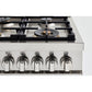 Bertazzoni Master Series 30" 5 Aluminum Burners Nero Matt Freestanding All Gas Range With 4.7 Cu.Ft. Oven