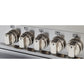 Bertazzoni Master Series 30" 5 Aluminum Burners Nero Matt Freestanding All Gas Range With 4.7 Cu.Ft. Oven