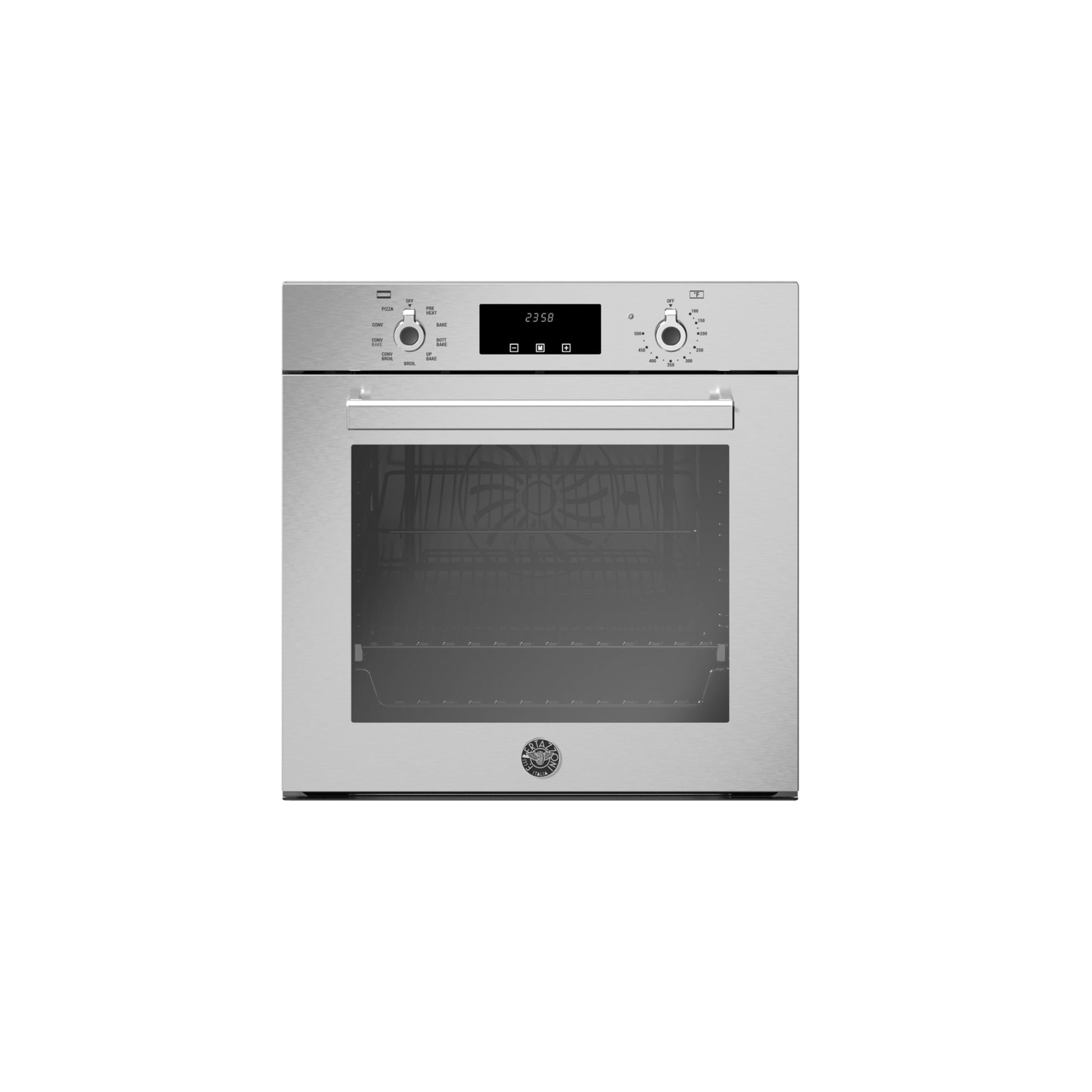 Bertazzoni Professional Series 24" 2.7 Cu.Ft. Stainless Steel Convection Electric Wall Oven