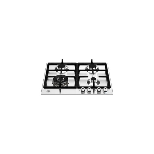 Bertazzoni Professional Series 24" 4 Aluminum Burners Stainless Steel Front Control Gas Cooktop