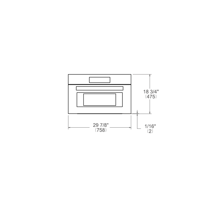 Bertazzoni Professional Series 30" 1.34 Cu.Ft. Stainless Steel Convection Electric Speed Oven