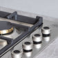 Bertazzoni Professional Series 30" 4 Brass Burners Stainless Steel Drop-in Gas Cooktop