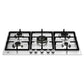 Bertazzoni Professional Series 36" 5 Aluminum Burners Stainless Steel Front Control Gas Cooktop