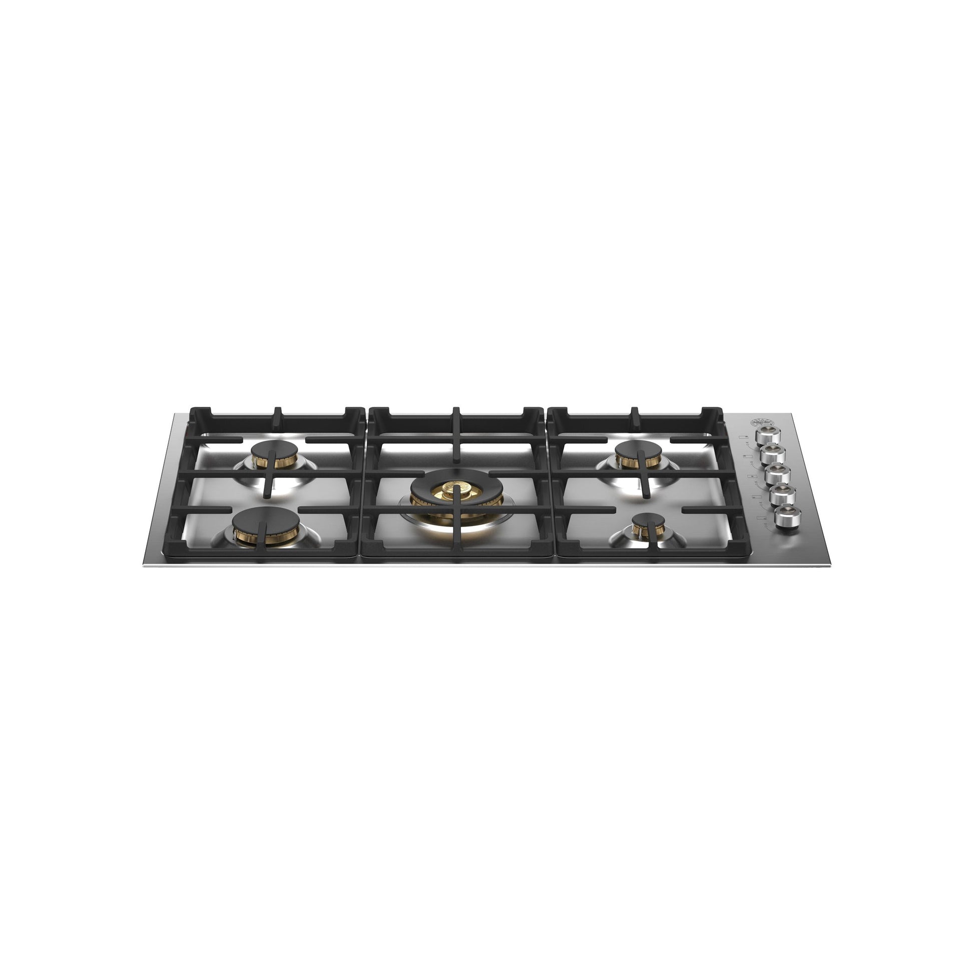 Bertazzoni Professional Series 36" 5 Brass Burners Stainless Steel Drop-in Gas Cooktop