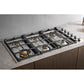 Bertazzoni Professional Series 36" 6 Brass Burners Stainless Steel Drop-in Gas Cooktop