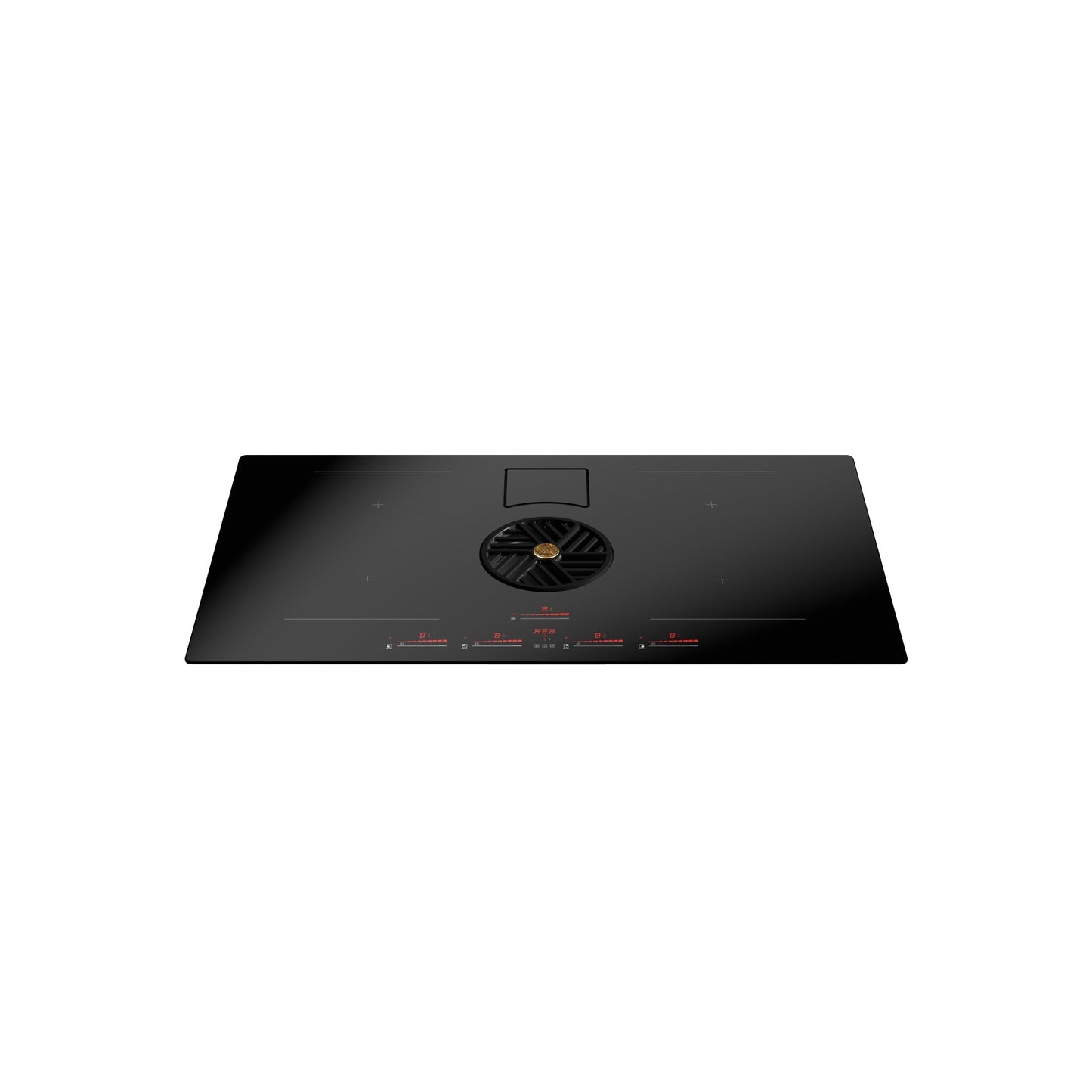 Bertazzoni Professional Series 36" Nero Black Glass Induction Downdraft Cooktop