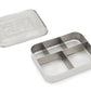 Bits Kits Stainless Steel Snack Container 5 Sections - (20 Pieces)