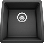 Blanco Performa Bar Bowl 17" Volcano Gray Silgranit Kirchen Sink by Chemcore Industries