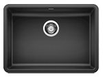 Blanco Precis ADA Single Bowl 25" Anthracite Silgranit Kirchen Sink by Chemcore Industries
