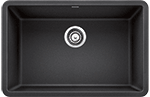 Blanco Precis Single Bowl 27" Cafe Brown Silgranit Kirchen Sink by Chemcore Industries