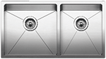 Blanco Quatrus 1-3/4 Bowl Radial 33" Stainless Steel Kirchen Sink by Chemcore Industries