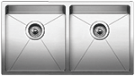 Blanco Quatrus Equal Double Radial 32" Stainless Steel Kirchen Sink by Chemcore Industries