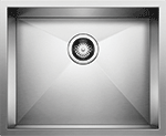 Blanco Quatrus Small Single Zero Edge 22" Stainless Steel Kirchen Sink by Chemcore Industries