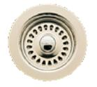Blanco SILGRANIT SINK White Decorative Plastic Basket Stainer by Chemcore Industries