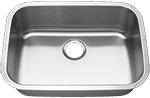 Blanco Stellar Medium Bowl 25" Stainless Steel Kirchen Sink by Chemcore Industries