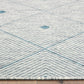 Blue Diamonds 2' x 3' Indoor Outdoor Scatter Rug