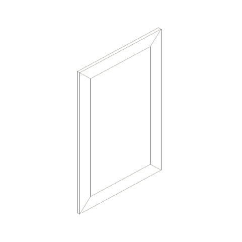 Blue Valley Cabinets 12" x 36" x 1" Modern Slate False Door (MS-FD1236)