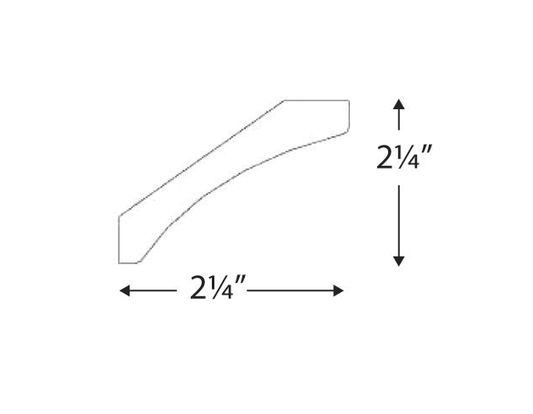 Blue Valley Cabinets 2 1/4" Shaker Molding (DW-SCM2 1/4)