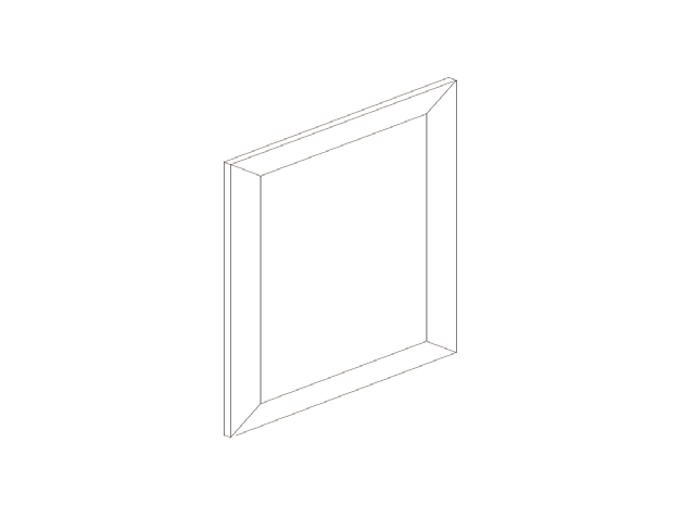 Blue Valley Cabinets 24" Base False Door (ESS-BFD24)