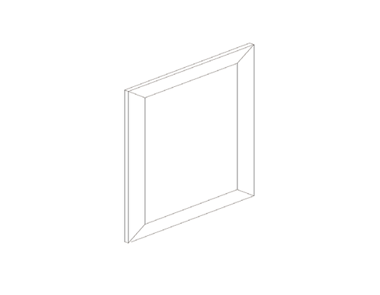 Blue Valley Cabinets 24" Base False Door (MS-BFD24)