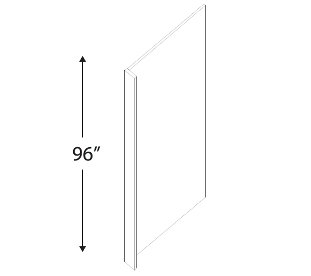 Blue Valley Cabinets 24" x 35" Finished Skin Panel for Base Cabinet (DW-PNL)